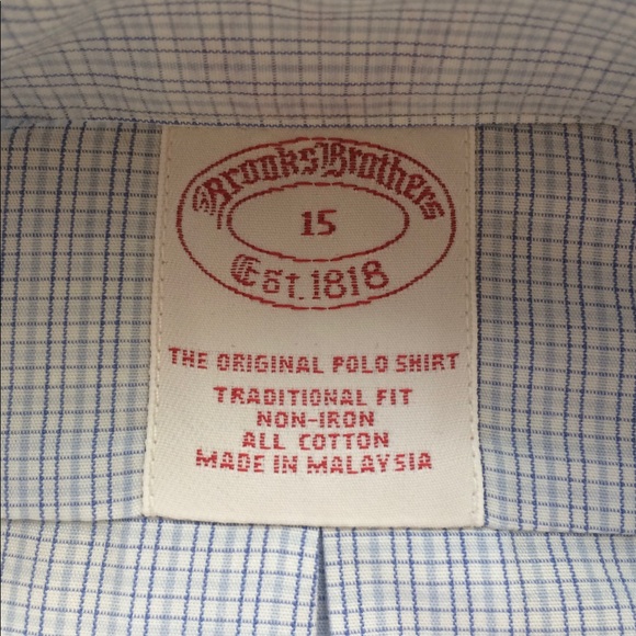 SOLD New Men's Brooks Brothers Non-iron Shirt - Picture 2 of 4